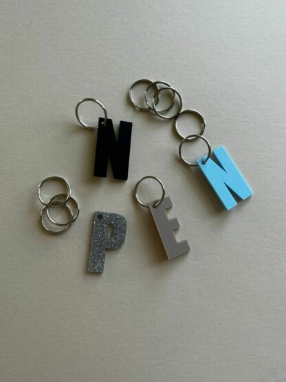 Schlüsselanhänger mit Namen zum Verschenken.